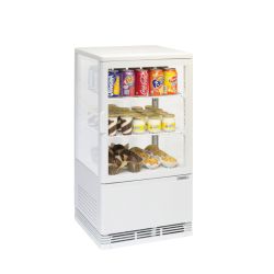 CASSELIN - MINI VITRINE RÉFRIGÉRÉE POSITIVE 58L BLANCHE
