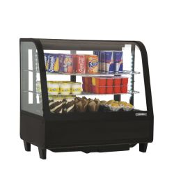 CASSELIN - VITRINE RÉFRIGÉRÉE À POSER 100L NOIRE