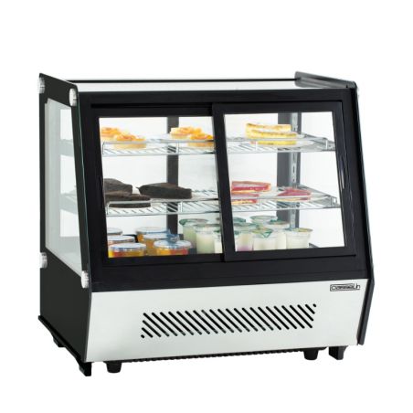 CASSELIN - VITRINE RÉFRIGÉRÉE À POSER DOUBLE PORTES 125L