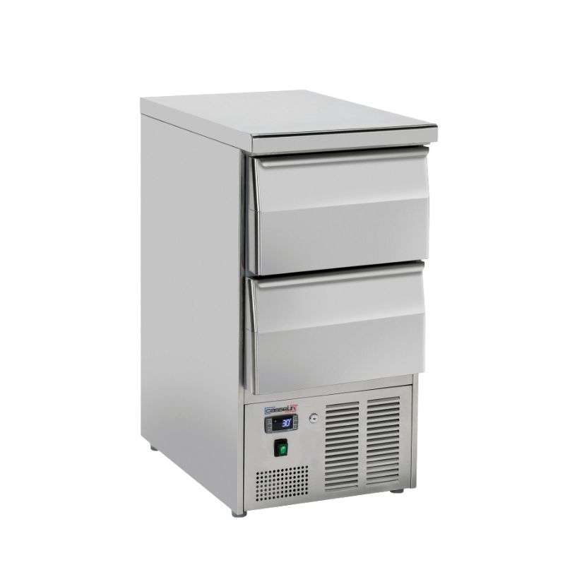 CASSELIN - SALADETTE - DESSERTE RÉFRIGÉRÉE 2 PORTES GN 1/1