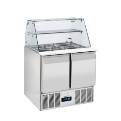CASSELIN - SALADETTE VITRÉE 2 PORTES GN 1/1