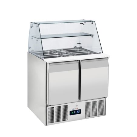 CASSELIN - SALADETTE VITRÉE 2 PORTES GN 1/1