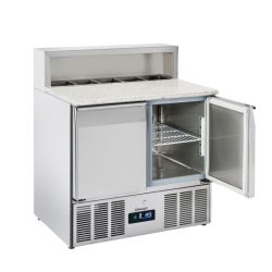 CASSELIN - SALADETTE DE PRÉPARATION 2 PORTES GN 1/1 GRANIT