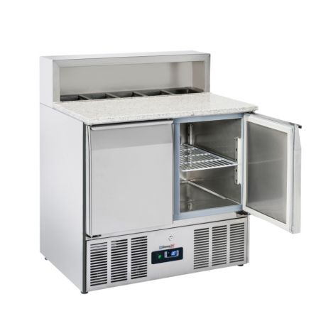 CASSELIN - SALADETTE DE PRÉPARATION 2 PORTES GN 1/1 GRANIT