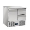 CASSELIN - SALADETTE - DESSERTE RÉFRIGÉRÉE 2 TIROIRS 1 PORTE GN 1/1