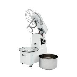 CASSELIN - PÉTRIN À SPIRALE TÊTE RELEVABLE ET CUVE AMOVIBLE 2 VITESSES 35KG