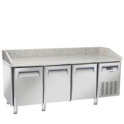 CASSELIN - TABLE À PIZZA RÉFRIGÉRÉE 3 PORTES