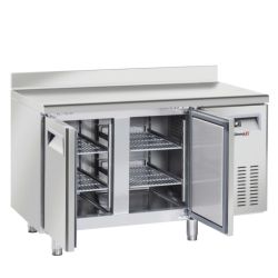 CASSELIN - TABLE RÉFRIGÉRÉE NÉGATIVE AVEC DOSSERET 2 PORTES