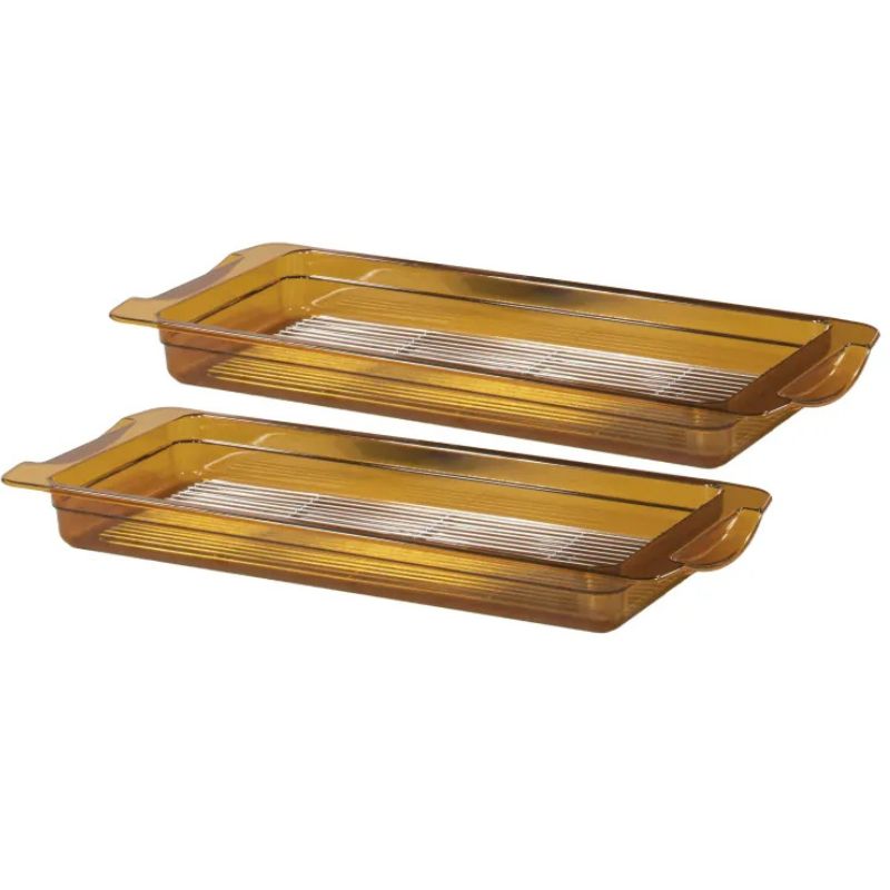 CASSELIN - LOT DE 2 BACS GN 2/4 HAUTE TEMPÉRATURE