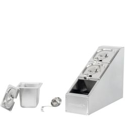 CASSELIN - SUPPORT POUR 3 BACS GN 1/6