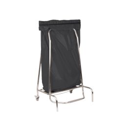 CASSELIN - PORTE SAC POUBELLE INOX 80L