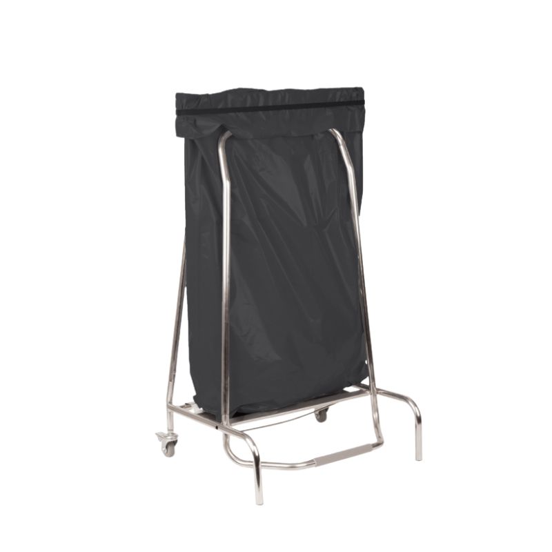 CASSELIN - PORTE SAC POUBELLE INOX 80L