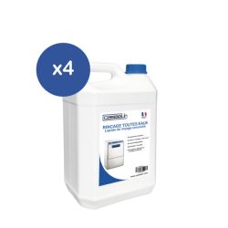 CASSELIN - LOT DE 4 - LIQUIDE DE RINÇAGE POUR LAVE-VAISSELLE ET LAVE-VERRES 5L