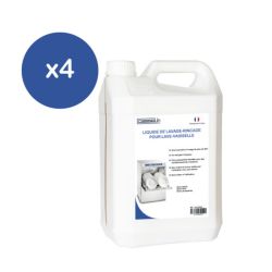 CASSELIN - LOT DE 4 - LIQUIDE DE LAVAGE-RINÇAGE POUR LAVE-VAISSELLE 5 L