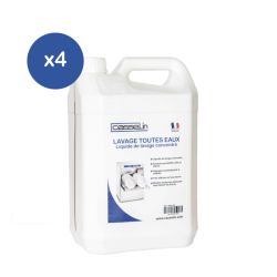 CASSELIN - LOT DE 4 -LIQUIDE DE LAVAGE POUR LAVE-VAISSELLE 5L