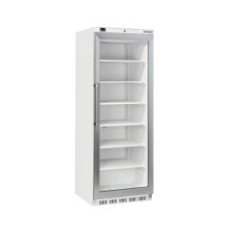CASSELIN - ARMOIRE NÉGATIVE VITRÉE 400 L BLANCHE