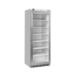 CASSELIN - ARMOIRE NÉGATIVE VITRÉE 400 L INOX