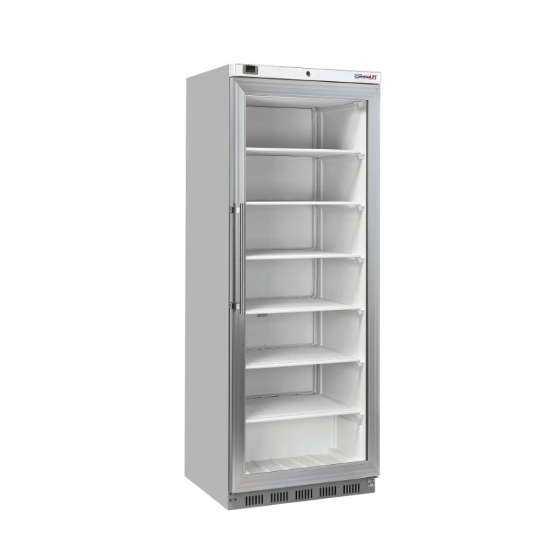 CASSELIN - ARMOIRE NÉGATIVE VITRÉE 400 L INOX