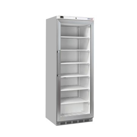 CASSELIN - ARMOIRE NÉGATIVE VITRÉE 400 L INOX