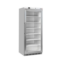 CASSELIN - ARMOIRE NÉGATIVE VITRÉE 600 L INOX