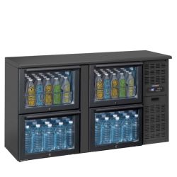 CASSELIN - ARRIÈRE BAR 2 X 2 TIROIRS VITRÉS
