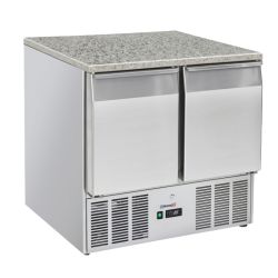 CASSELIN - DESSERTE RÉFRIGÉRÉE 2 PORTES GN 1/1 GRANIT