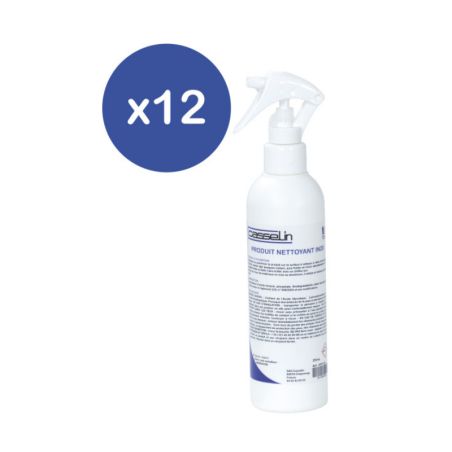 CASSELIN - LOT DE 12 - NETTOYANT INOX 250 ML