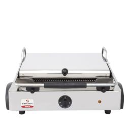 SAMMIC - PLAQUE A SNACKER base lisse et couvercle-grill supérieur lisse. GLM-6