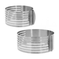 Guide découpe génoise extensible 6 tranches