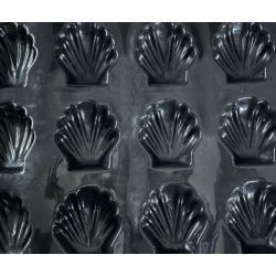 Flexipan® Origine Coquilles 24 emp.pour plq 400x300