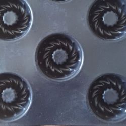Flexipan®Origine Couronne torsadées 8 emp.pour plq 400x300