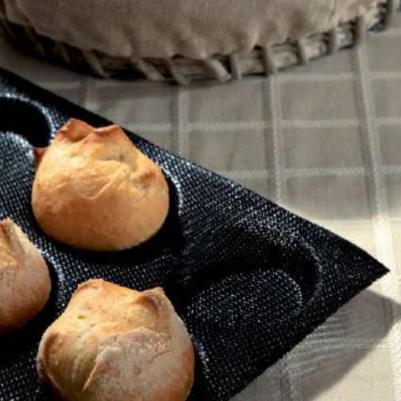 Flexipan® Origine - Round Brioches 24 emp. pour plq 600x400