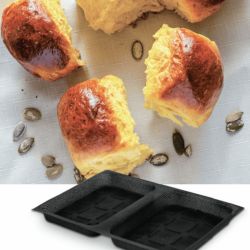 Flexipan® Air 2 brioches	2 Emp. Pour plq 400x300