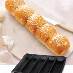 Flexipan® Air - Rectangles 5 empreintes plaque 400x300