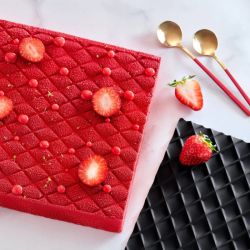 Flexipan® Inspiration - Tapis décor Carré Résille