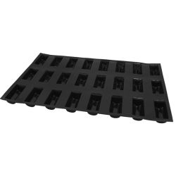 Flexipan® Inspiration - 8 mini-bûches 93 x 60 mm plq 400x300 mm