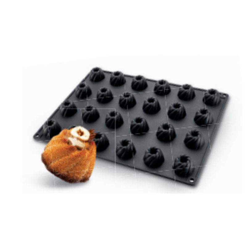 Flexipan® Inspiration - Moule Spirale 24 emp. pour plq 400x300 mm