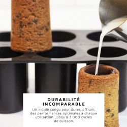 copy ofFlexipan® Inspiration - Moule cookie shot 6 emp. pour plq 200x300 mm