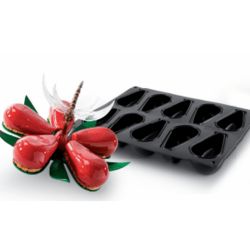 Flexipan® Inspiration - Moule Primavera pétales	10 emp. pour plq 400x300 mm