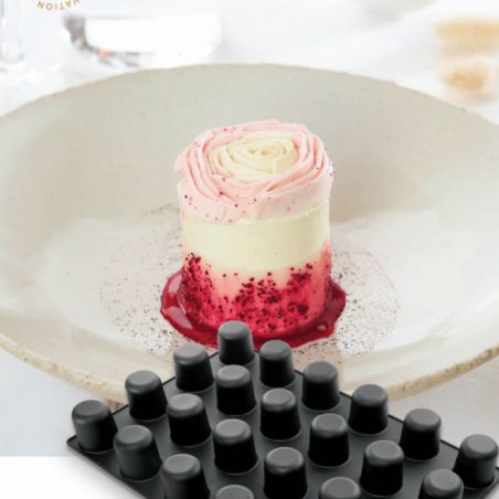 Flexipan® Inspiration - Moule Cylindre arrondi haut 24 emp.600 x x400 mm