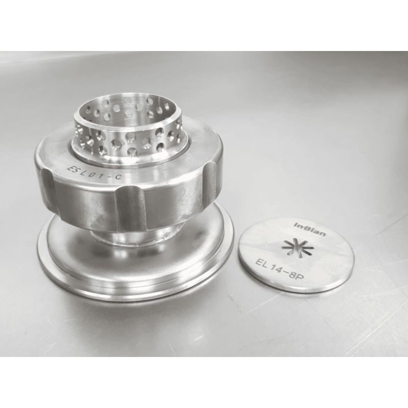 INBLAN - Embout pour churros loop en lacets Ø10 - 8 points - 1 sortie