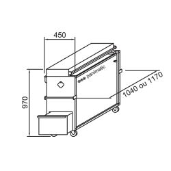 PANIMATIC - Machine pour l'entretien des couches automatiques et des toiles de couches