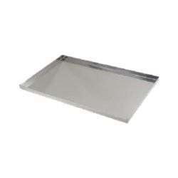 L2G - Plaque pâtissière GN1/1 inox bords droits 530×325×8