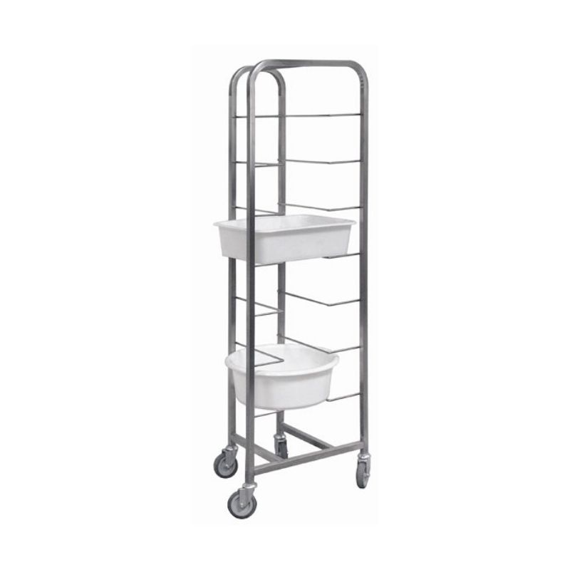 AMINOX - Échelle 8 niveaux 590 × 400 × 1800 mm