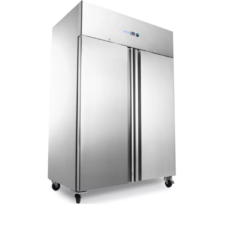 MAXIMA - Armoire réfrigérateur à boissons 360 litres AVEC TÊTE D'ÉCLAIRAGE
