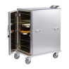 CHARIOTS ÉTUVE - REMISE EN TEMPÉRATURE AVEC CHÂSSIS TUBULAIRE INOX