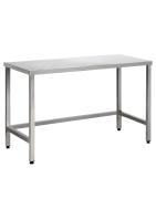 Tables CHR soudées inox pas cher | Matériel professionnel pour boulangerie - pâtisserie - restauration - cuisine - pizzeria