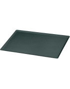 Plaques tôles bleues pâtissière