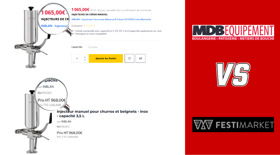 Prix imbattable cas client